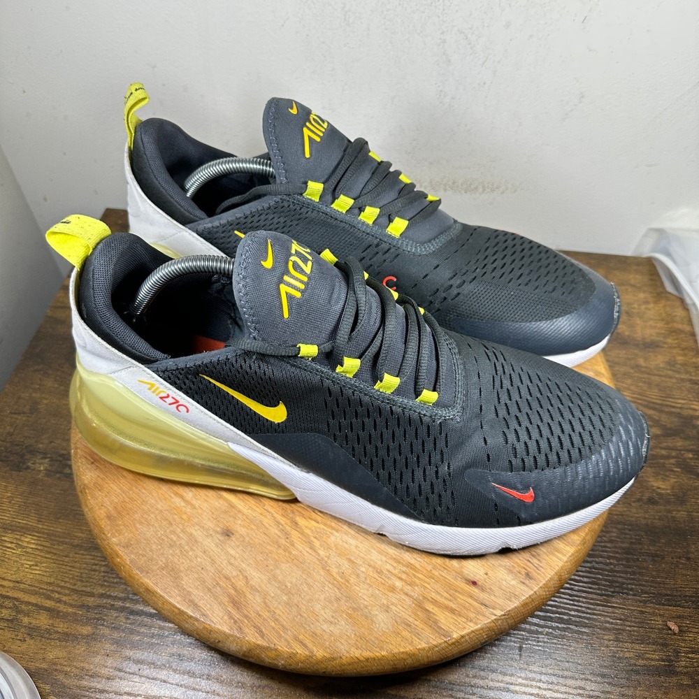 Nike Air Max 270 Men's Running Shoes Black Yellow Size 15 DO5849-001